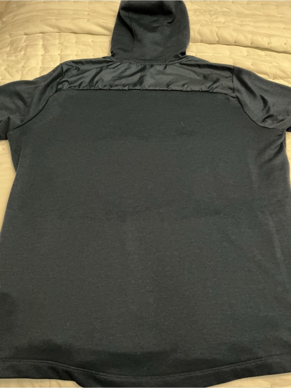 Under Armour Men's Hooded Sweatshirt in Dark Blue - Picture 5 of 5